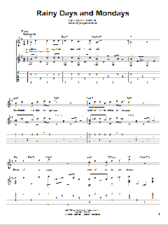 Rainy Days And Mondays von The Carpenters (Download) 