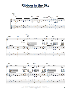 Ribbon In The Sky von Stevie Wonder (Download) 