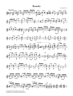 Rondo von Fernando Sor (Download) 