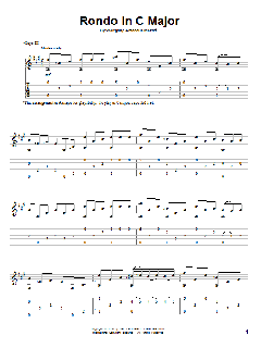 Rondo In C Major von Wolfgang Amadeus Mozart (Download) 