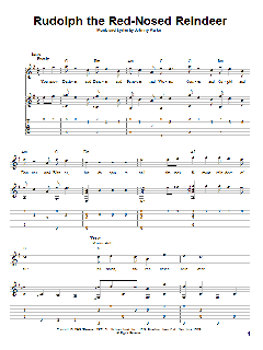 Rudolph The Red-Nosed Reindeer von Johnny Marks (Download) 