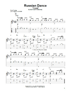 Russian Dance von Peter Iljitsch Tschaikowsky (Download) 