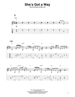 She's Got A Way von Billy Joel (Download) 