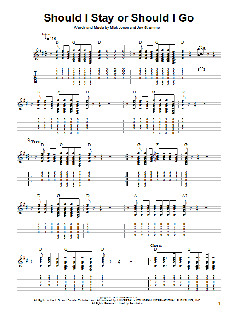 Should I Stay Or Should I Go von The Clash (Download) 