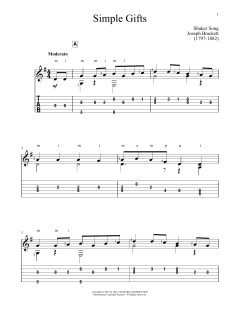Simple Gifts von Traditional Shaker Hymn (Download) 