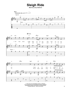 Sleigh Ride von Mitchell Parish (Download) 