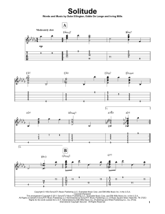 Solitude von Duke Ellington (Download) 