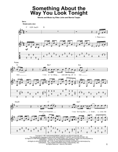 Something About The Way You Look Tonight von Elton John (Download) 