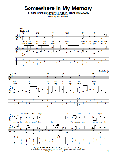 Somewhere In My Memory von John Williams (Download) 
