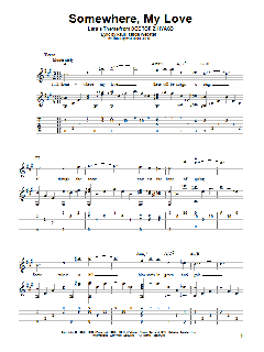 Somewhere, My Love von Maurice Jarre (Download) 