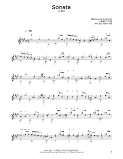 Sonata In A von Domenico Scarlatti (Download) 