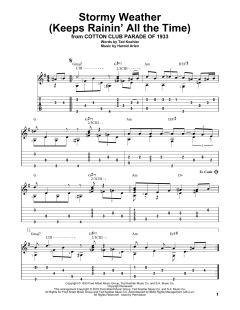 Stormy Weather von Harold Arlen (Download) 