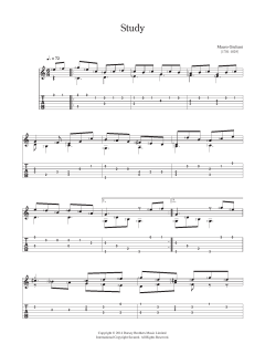 Study von Mauro Giuliani (Download) 