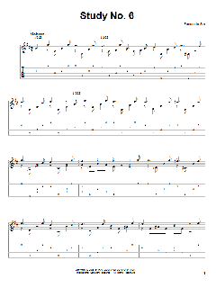 Study No. 6 von Fernando Sor (Download) 