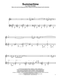 Summertime von Ira Gershwin (Download) 