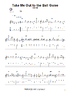 Take Me Out To The Ball Game von Jack Norworth (Download) 