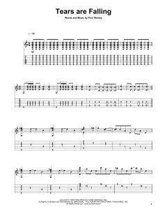 Tears Are Falling von Kiss (Download) 