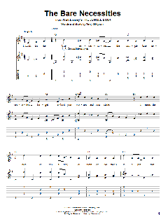 The Bare Necessities von Terry Gilkyson (Download) 