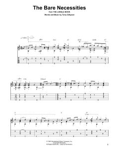 The Bare Necessities von Terry Gilkyson (Download) 