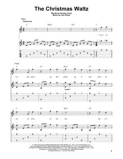 The Christmas Waltz von Sammy Cahn (Download) 