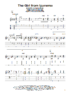 The Girl From Ipanema von Norman Gimbel (Download) 