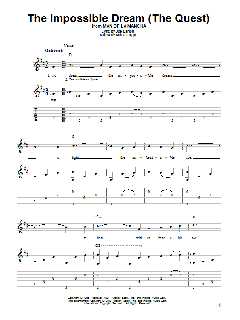 The Impossible Dream von Joe Darion (Download) 
