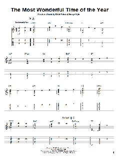The Most Wonderful Time Of The Year von Andy Williams (Download) 