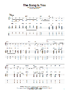 The Song Is You von Jerome Kern (Download) 