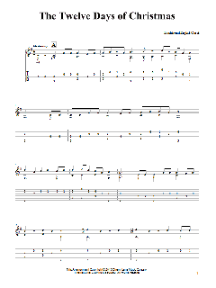 The Twelve Days Of Christmas von Traditional English Carol (Download) 