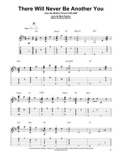 There Will Never Be Another You von Mack Gordon (Download) 