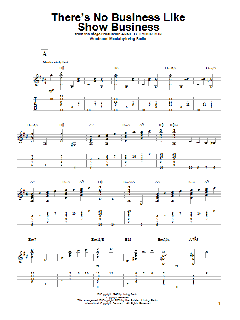 There's No Business Like Show Business von Irving Berlin (Download) 