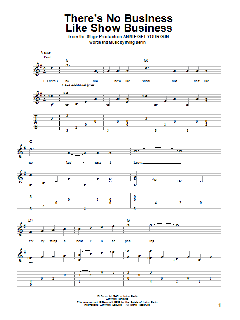 There's No Business Like Show Business von Irving Berlin (Download) 