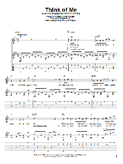 Think Of Me von Andrew Lloyd Webber (Download) 