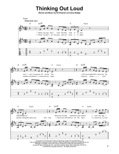 Thinking Out Loud von Ed Sheeran (Download) 