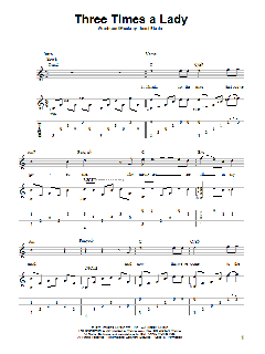 Three Times A Lady von The Commodores (Download) 