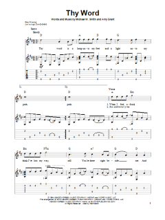 Thy Word von Amy Grant (Download) 