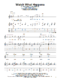 Watch What Happens von Norman Gimbel (Download) 