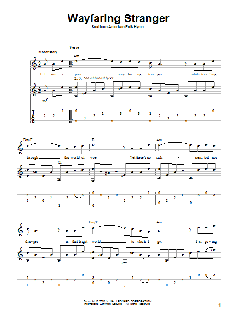 Wayfaring Stranger von Southern American Folk Hymn (Download) 