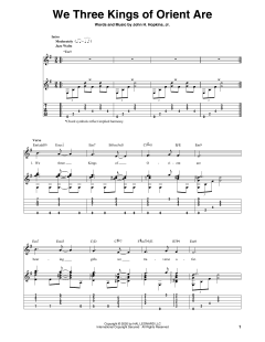 We Three Kings Of Orient Are von Jr., John H. Hopkins (Download) 