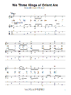 We Three Kings Of Orient Are von Jr., John H. Hopkins (Download) 