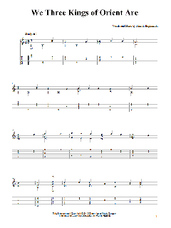 We Three Kings Of Orient Are von Jr., John H. Hopkins (Download) 