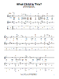 What Child Is This? von William Chatterton Dix (Download) 