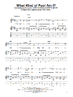 What Kind Of Fool Am I? von Leslie Bricusse (Download) 