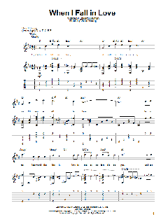 When I Fall In Love von Victor Young (Download) 