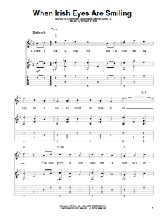When Irish Eyes Are Smiling von Ernest R. Ball (Download) 