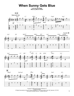 When Sunny Gets Blue von Jack Segal (Download) 