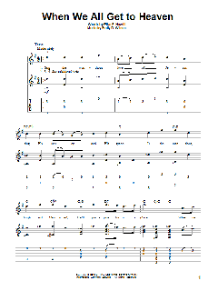 When We All Get To Heaven von Eliza E. Hewitt (Download) 