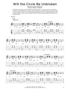 Will The Circle Be Unbroken von Charles Hutchinson Gabriel (Download) 