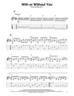 With Or Without You von U2 (Download) 