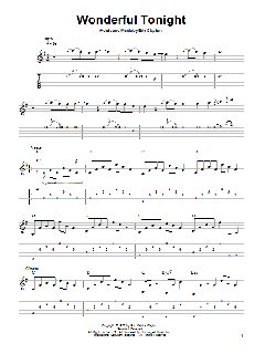 Wonderful Tonight von David Kersh (Download) 